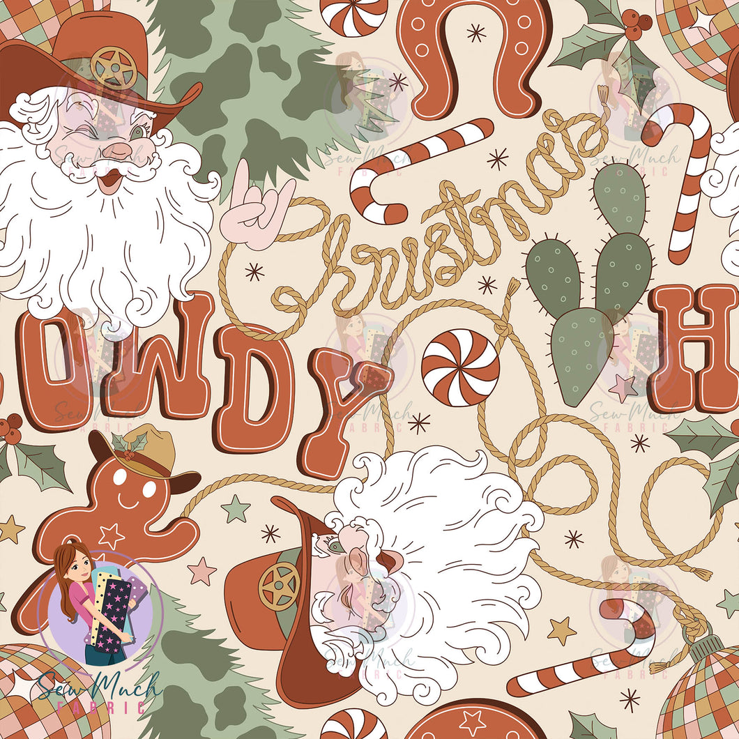 Howdy Santa | Woven | Retail | Average Scale
