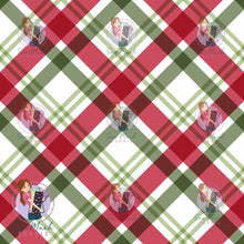 Load image into Gallery viewer, CHRISTMAS Pre-Order: Plaid Red &amp; Green 1
