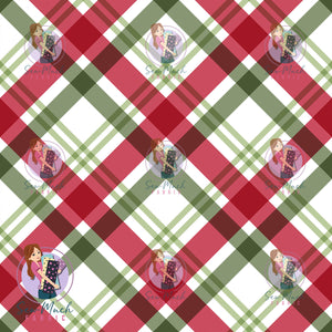 CHRISTMAS Pre-Order: Plaid Red & Green 1