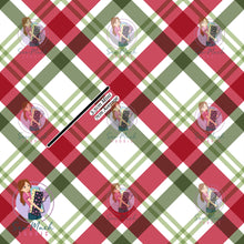 Load image into Gallery viewer, CHRISTMAS Pre-Order: Plaid Red &amp; Green 1
