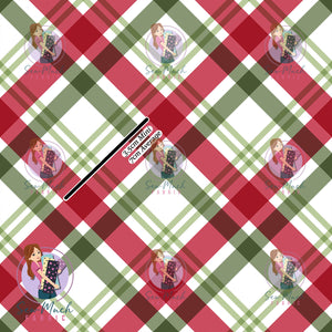 CHRISTMAS Pre-Order: Plaid Red & Green 1