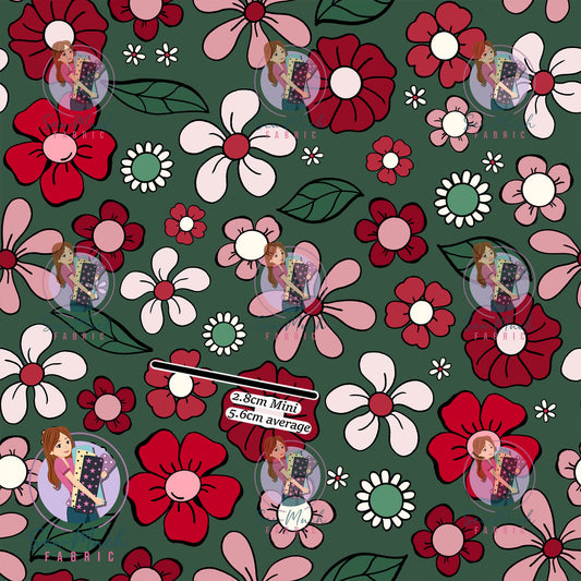 Christmas: Floral Bailey | Woven | Retail | Average Scale