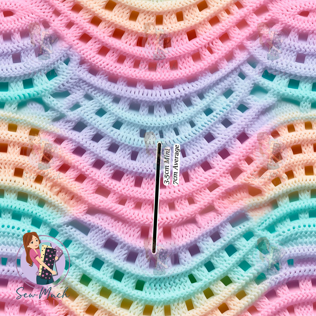 Colourful Knit Look | Knit | Retail | MINI Scale
