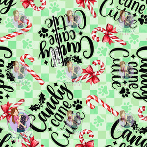 Christmas: Candy Cane | Woven | Retail | Average Scale