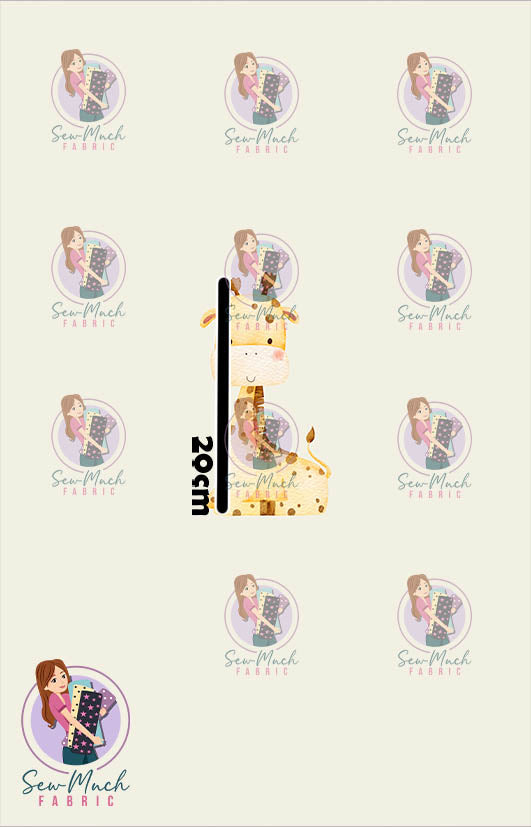 Giraffe | Panel | Retail | Cotton Knit