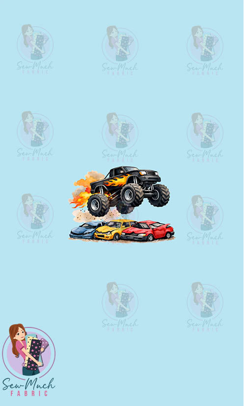 OCTOBER Pre-Order (1): Monster Trucks Blue 'PANEL'