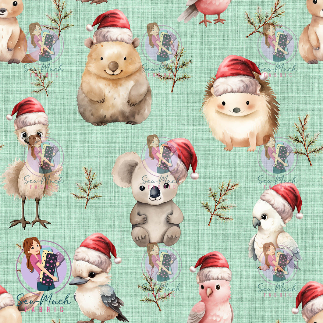 CHRISTMAS Pre-Order: Australian Animals Green