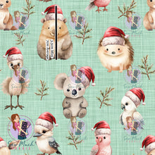 Load image into Gallery viewer, CHRISTMAS Pre-Order: Australian Animals Green

