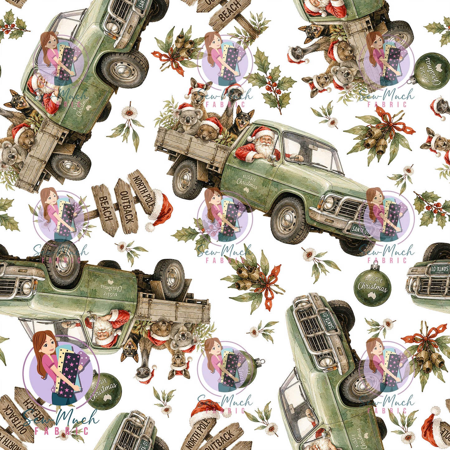 CHRISTMAS Pre-Order: Santa's Outback Delivery
