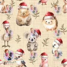 Load image into Gallery viewer, CHRISTMAS Pre-Order: Australian Animals Beige
