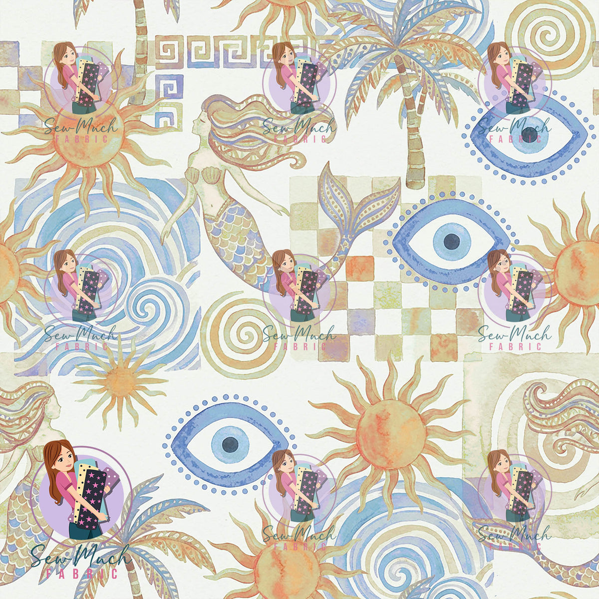 Mermaid Sunshine | Canvas | Retail | Average Scale