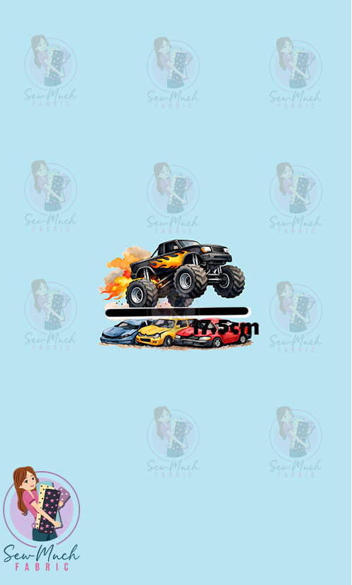 OCTOBER Pre-Order (1): Monster Trucks Blue 'PANEL'