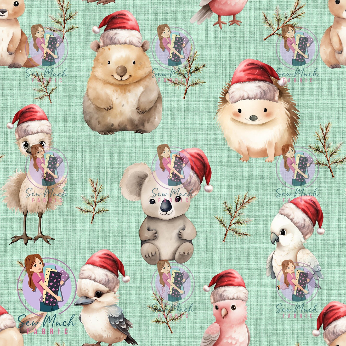 CHRISTMAS Pre-Order: Australian Animals Green
