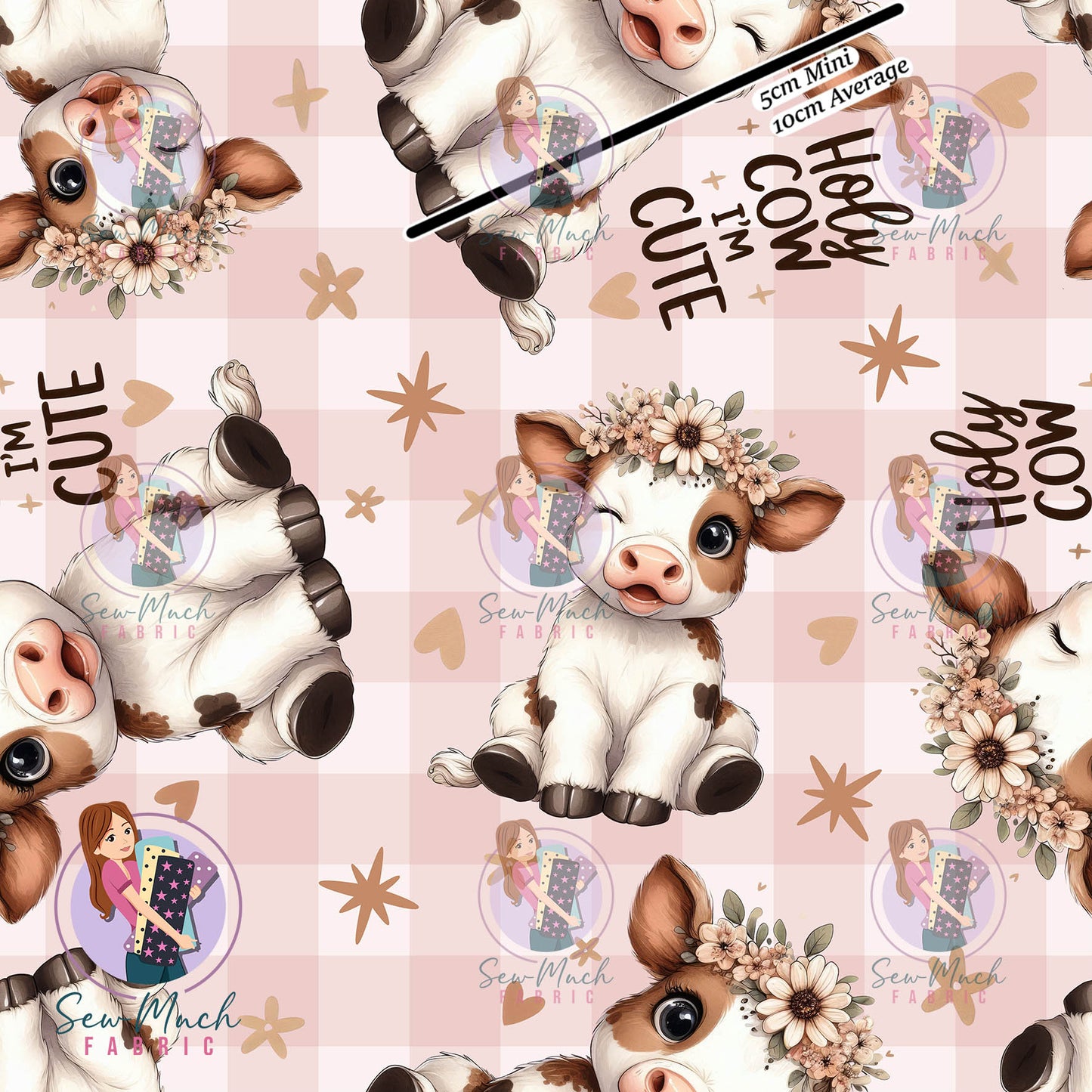Holy Cow I'm Cute Pink | Knit | Retail | Average Scale