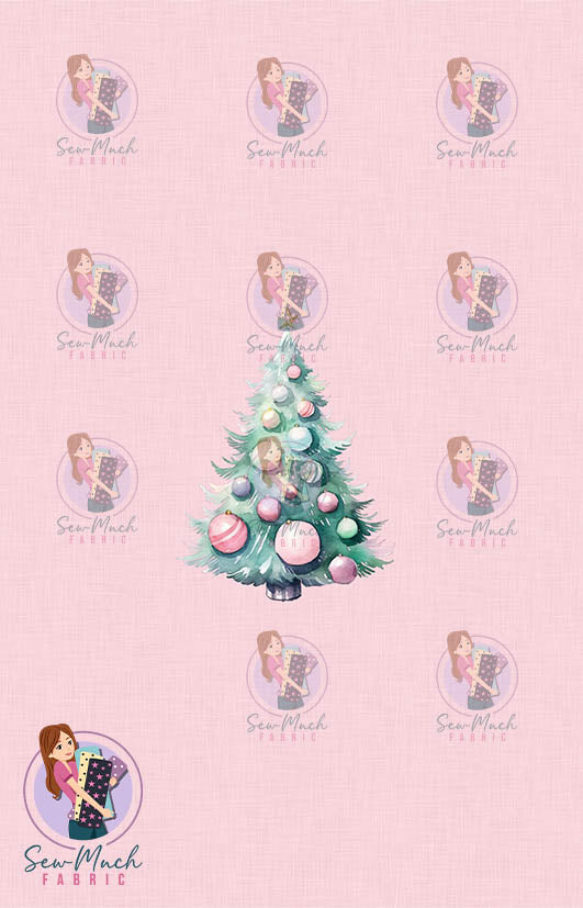 CHRISTMAS Pre-Order: Nutcracker Pink 'PANEL'