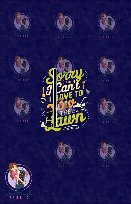 Sorry I can't | Panel | Retail | Cotton Knit