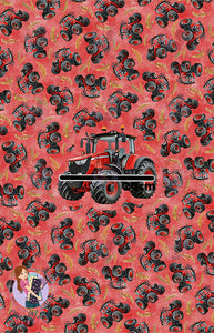 Tractor Red | PANEL | Retail | Cotton Woven