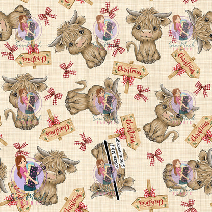 CHRISTMAS Pre-Order: Highland Cow Christmas