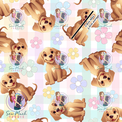 SEPTEMBER Pre-Order (2): Labrador Retriever Floral