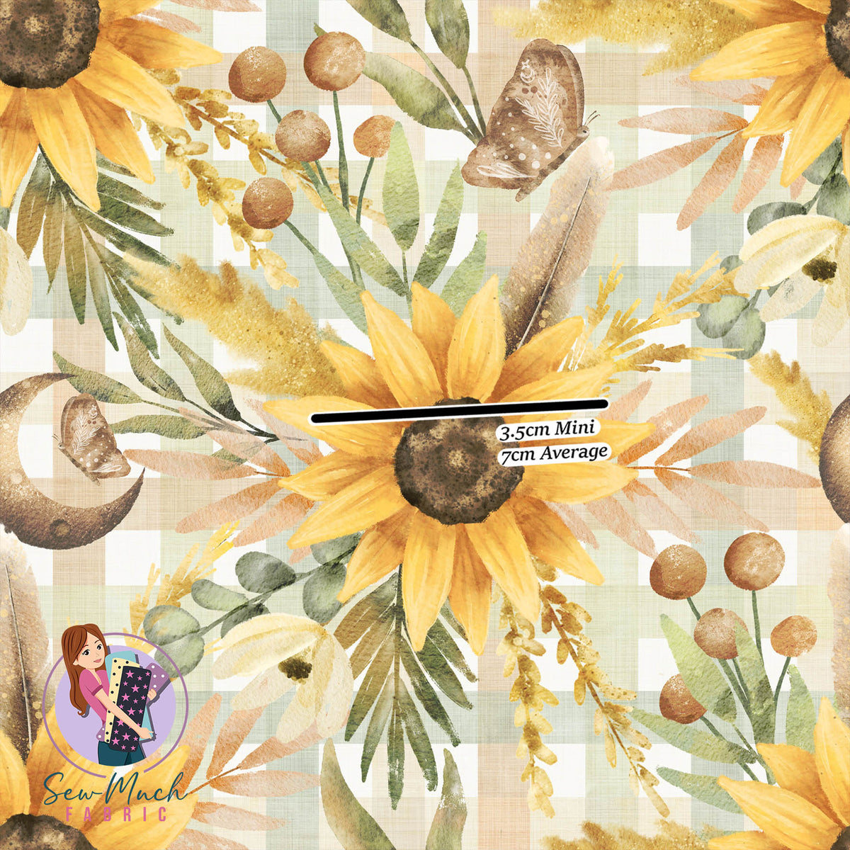 Sunflower Moon | Woven | Retail | Average Scale