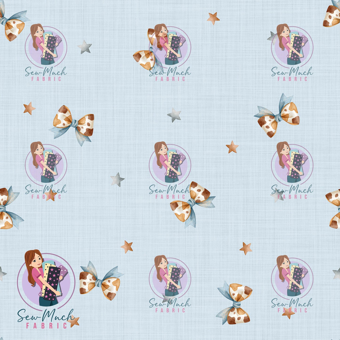 SEPTEMBER Pre-Order (1): Highland Cow Blue Western Coordinate