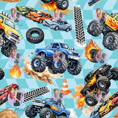OCTOBER Pre-Order (1): Monster Trucks Blue