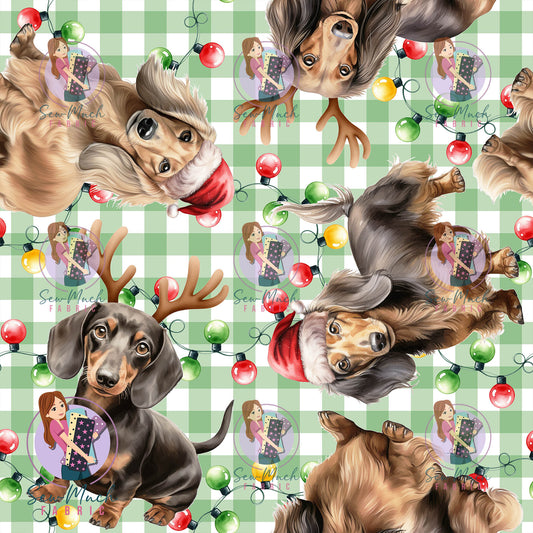 CHRISTMAS Pre-Order: Deck the Paws- Dachshund