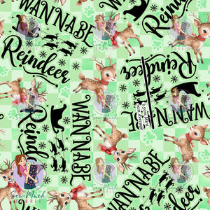 Christmas: Wannabe Reindeer | Woven | Retail | MINI Scale