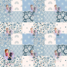Load image into Gallery viewer, Blue Patchwork | Canvas | Retail | Average Scale

