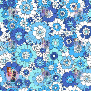 OCTOBER Pre-Order (1): Blue Floral