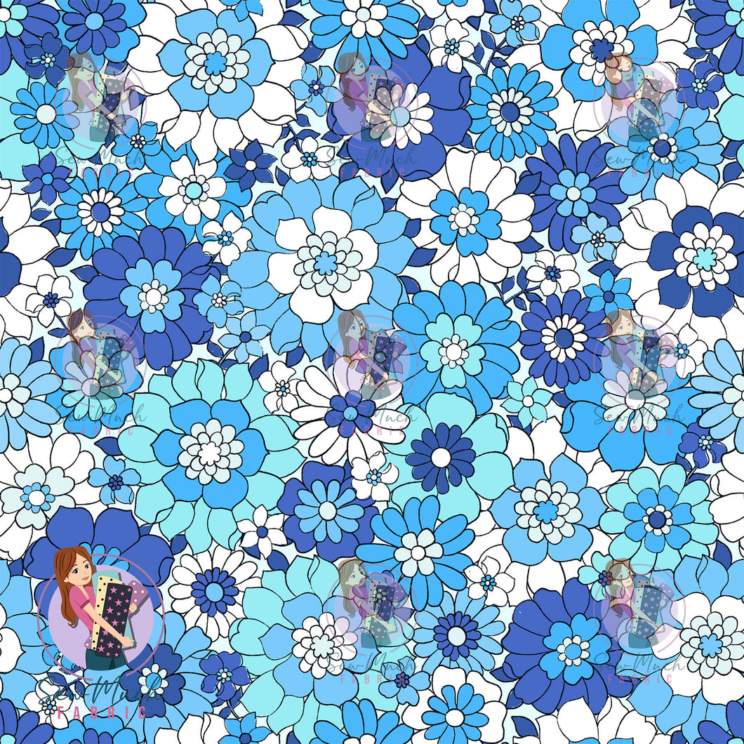 OCTOBER Pre-Order (1): Blue Floral