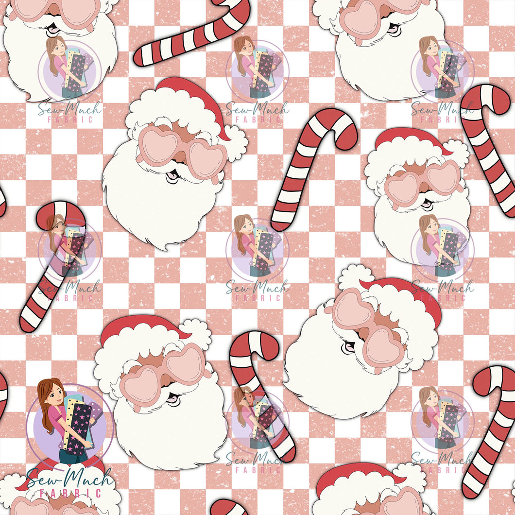 Santa Candy Canes | Woven | Retail | Average Scale