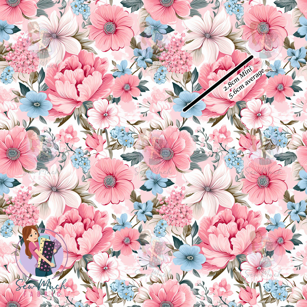 Angela Floral | Woven | Retail | MINI Scale