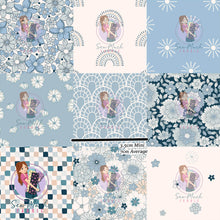 Load image into Gallery viewer, Blue Patchwork | Waterproof Canvas | Retail | Average Scale
