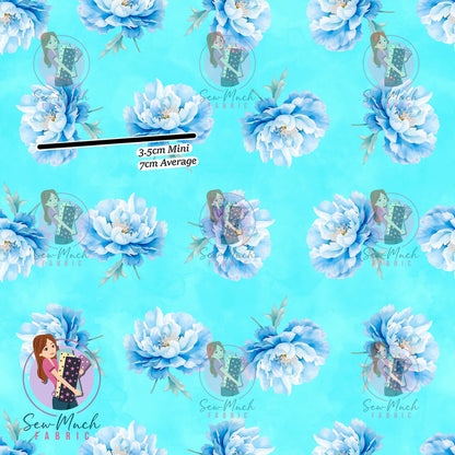 Floral Coordinate Bright Blue | Pre-Order |