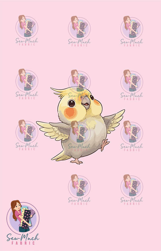 AUGUST Pre-Order (1): Cockatiel Pink PANEL