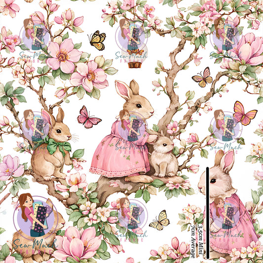 Floral Bunny | Knit | Retail | Average Scale