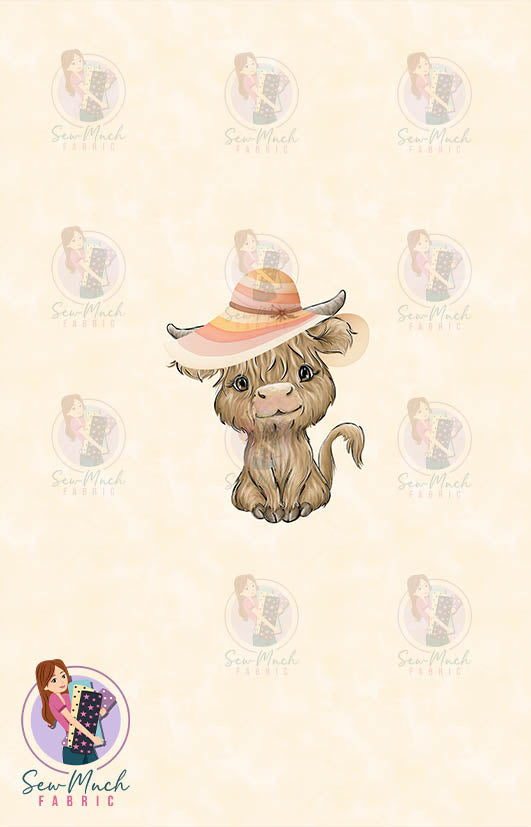 SEPTEMBER Pre-Order (1): Highland Cow Beach PANEL