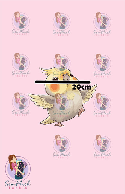 AUGUST Pre-Order (1): Cockatiel Pink PANEL
