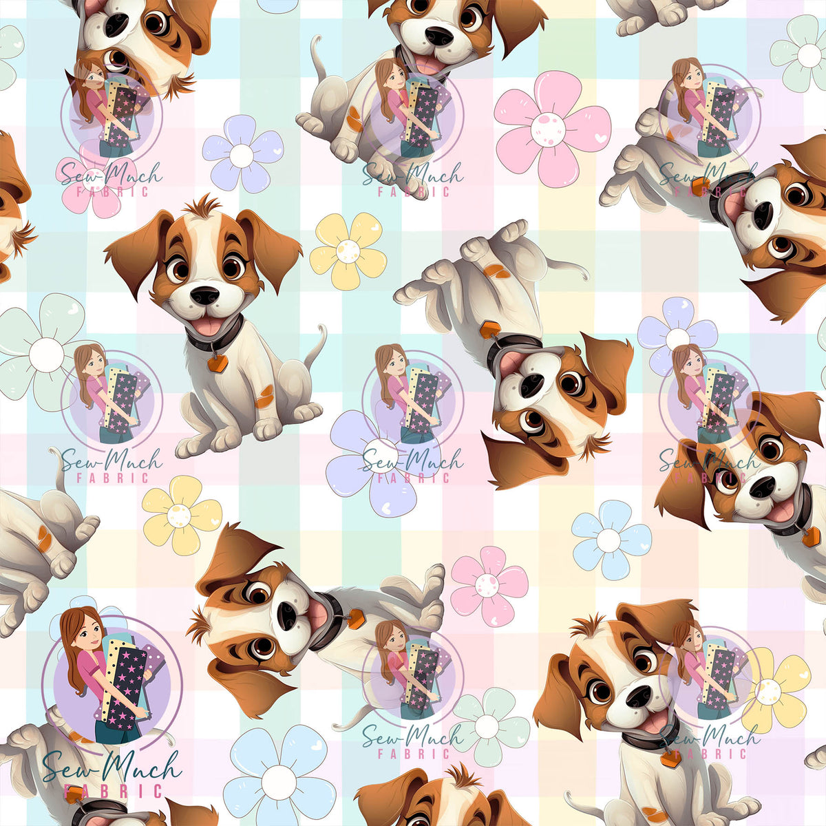 SEPTEMBER Pre-Order (2): Jack Russell Floral