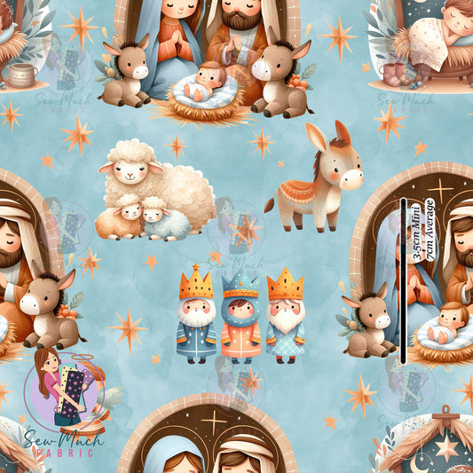 Christmas: Nativity | Knit | Retail | MINI Scale