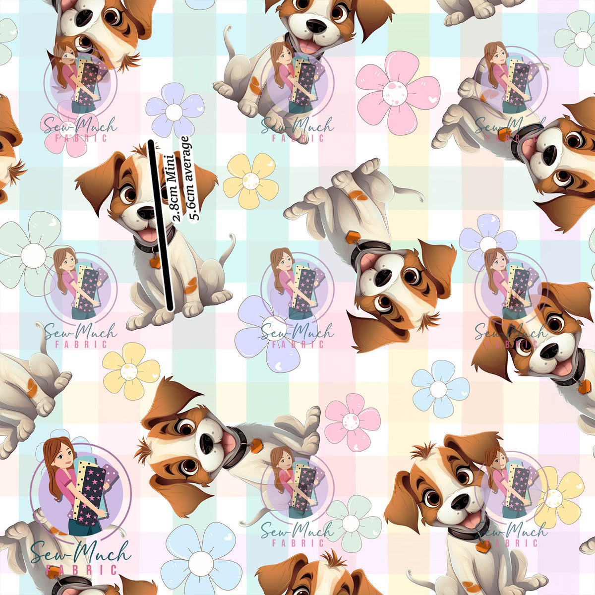 SEPTEMBER Pre-Order (2): Jack Russell Floral