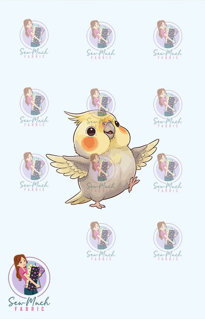 AUGUST Pre-Order (1): Cockatiel Blue PANEL