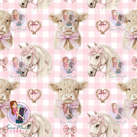 Unlimited Pre-Order: Western Pink Horse