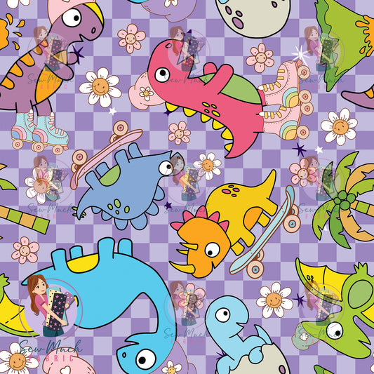 Unlimited Pre-Order: Skate-o-saur (Purple)
