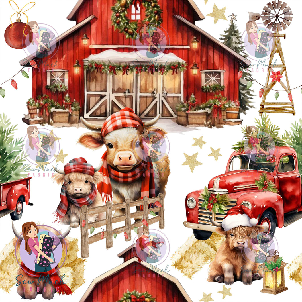 CHRISTMAS Pre-Order: Highland Cow Farm