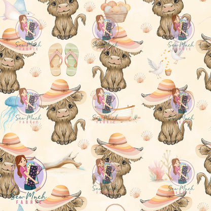SEPTEMBER Pre-Order (1): Highland Cow Beach