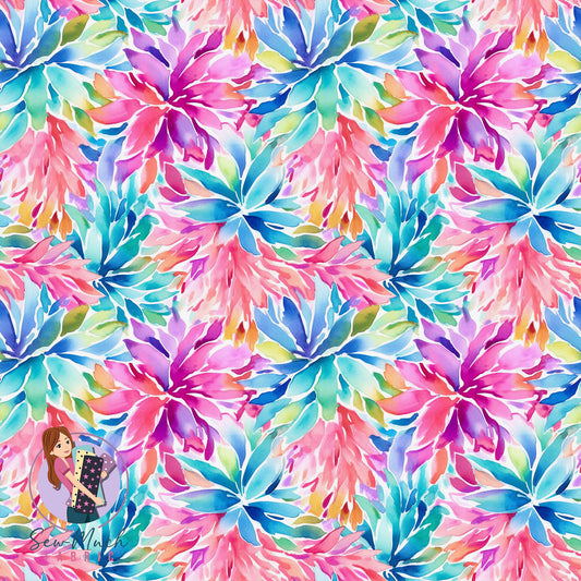 Floral Rowan | French Terry | Retail | Average scale