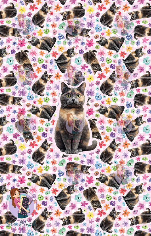 JUNE Pre-Order (2): Tortoiseshell Cat  'PANEL'