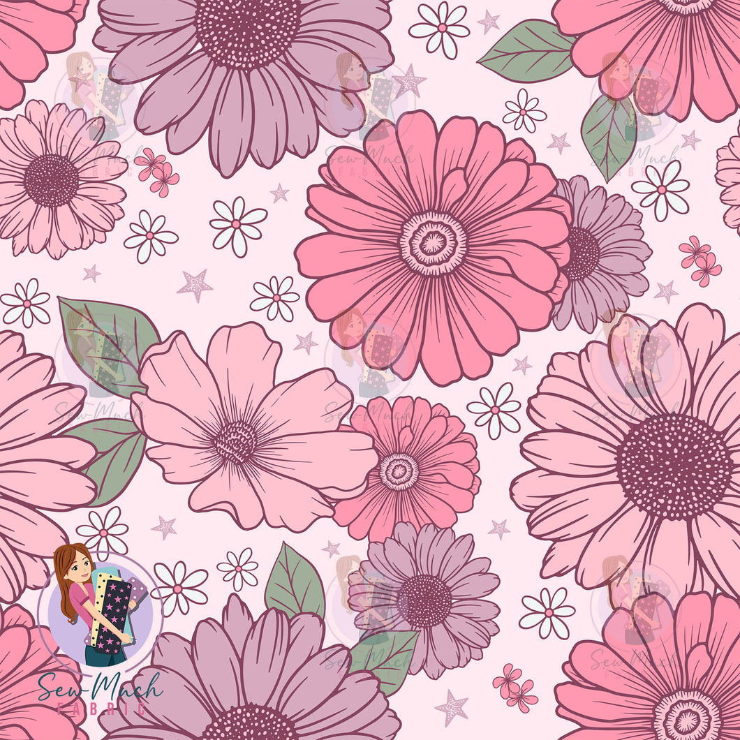 AUDREY Floral | Waterproof Canvas | Retail | Average Scale